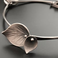 Image 1 of Large and Small Leaf Bracelet with clasp