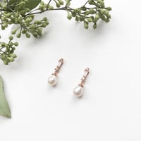 Image 5 of Deco Pearl Drop Earring