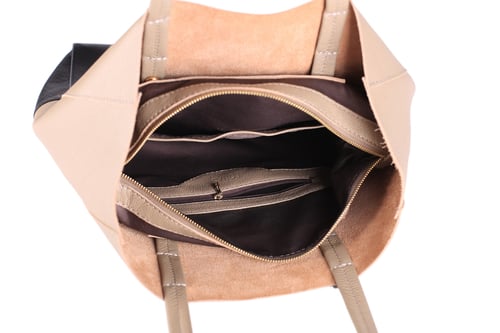 Image of Full Grain Leather Tote Bag, Leather Shopper Bag, Women Leather Bag, Shoulder Bag, Diaper Bag