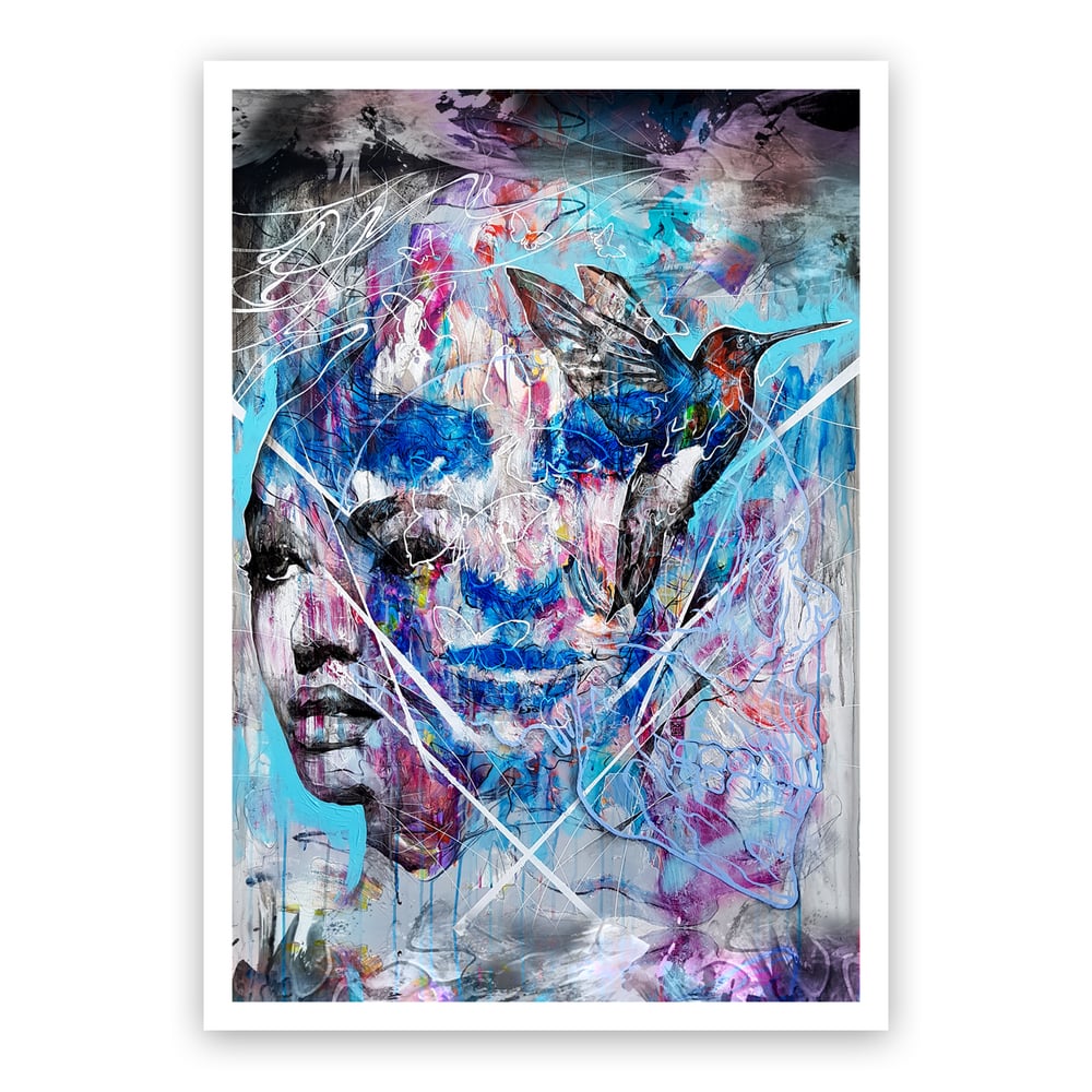 The Brave Face - OPEN EDITION PRINT - FREE WORLDWIDE SHIPPING