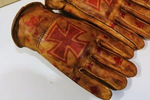 Image of Kamikaze hand oiled Leather gloves
