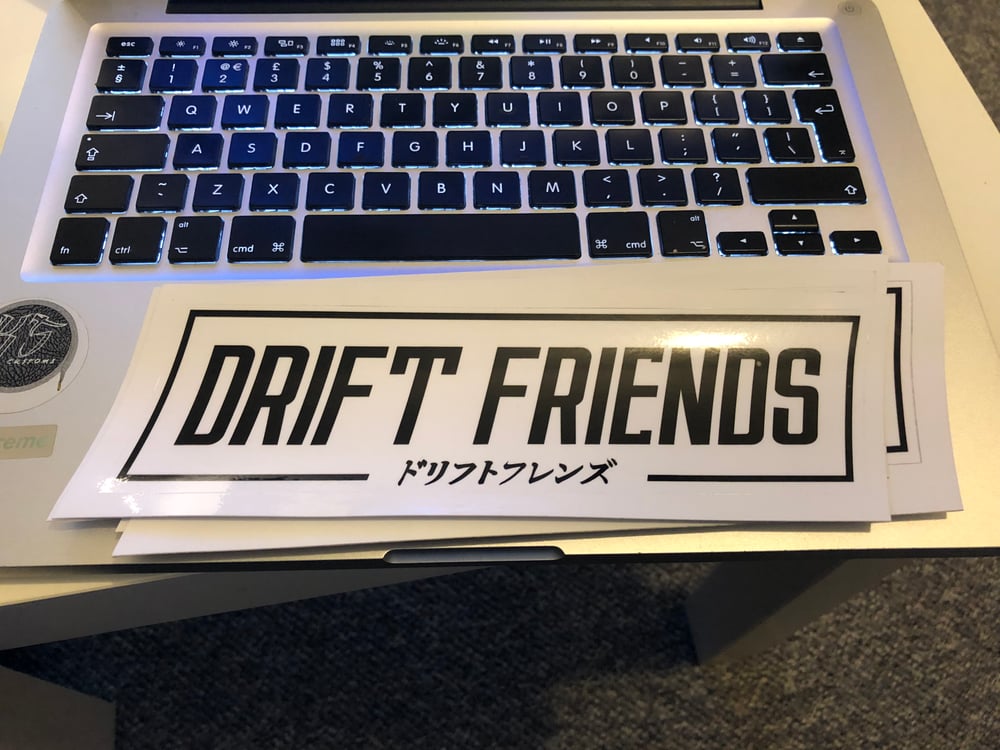 Image of Drift Friends Banner Logo