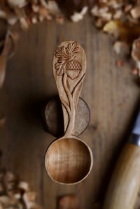 Image 1 of Oak and Acorn  Coffee Scoop 