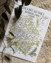 Image 1 of The Lake District Print - A4