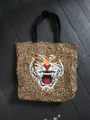 Tiger Leopard Large Bag