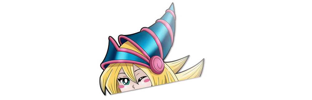 Image of Dark Magician Girl Peek