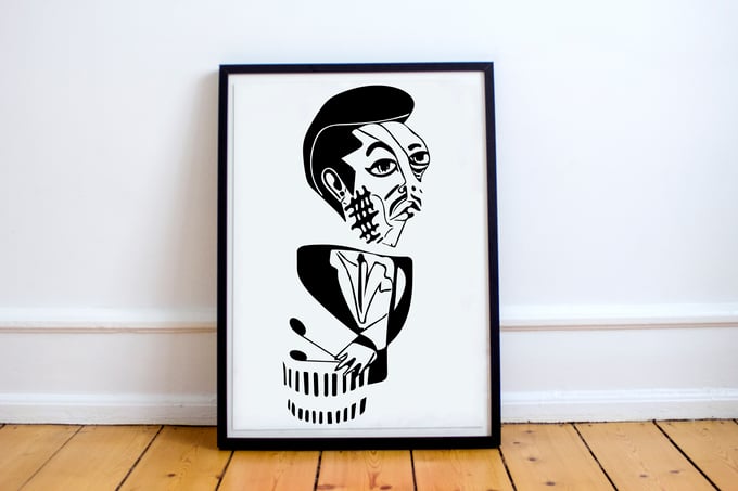 Image of Art Blakey Screenprint