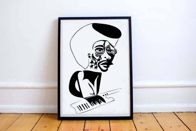 Image of Herbie Hancock Screenprint