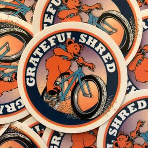 Image of Grateful Shred Sticker