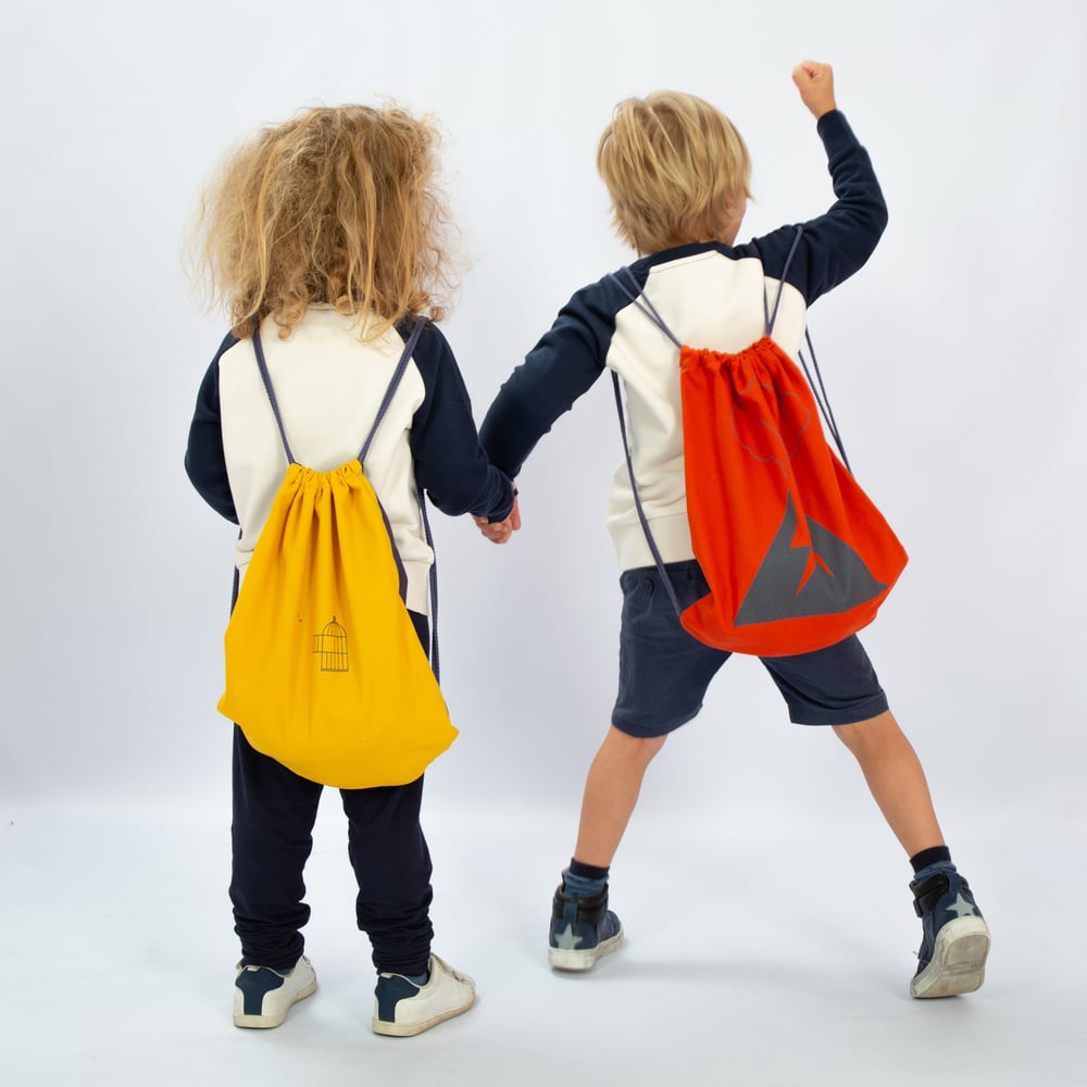 Image of handmade BACKPACK cotton