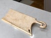 Tiger Maple Serving Board - "The Cleaver"