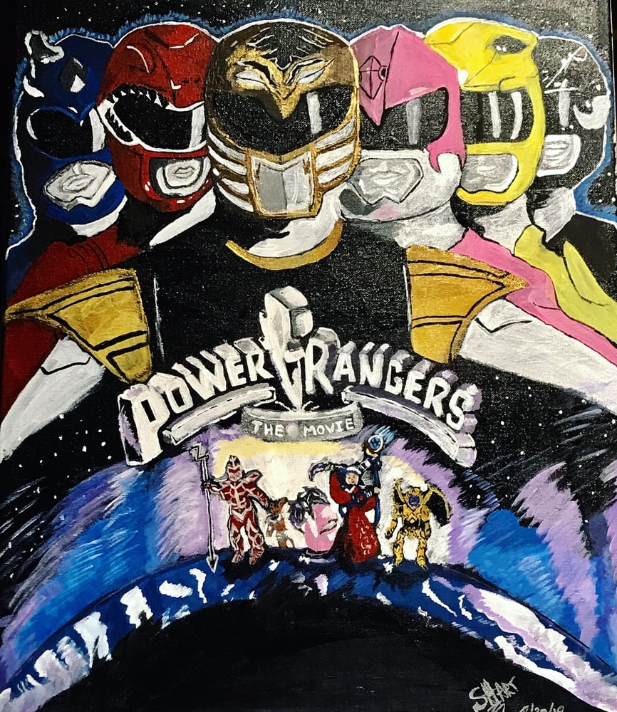Image of POWER RANGERS THE MOVIE  (PRINTS)