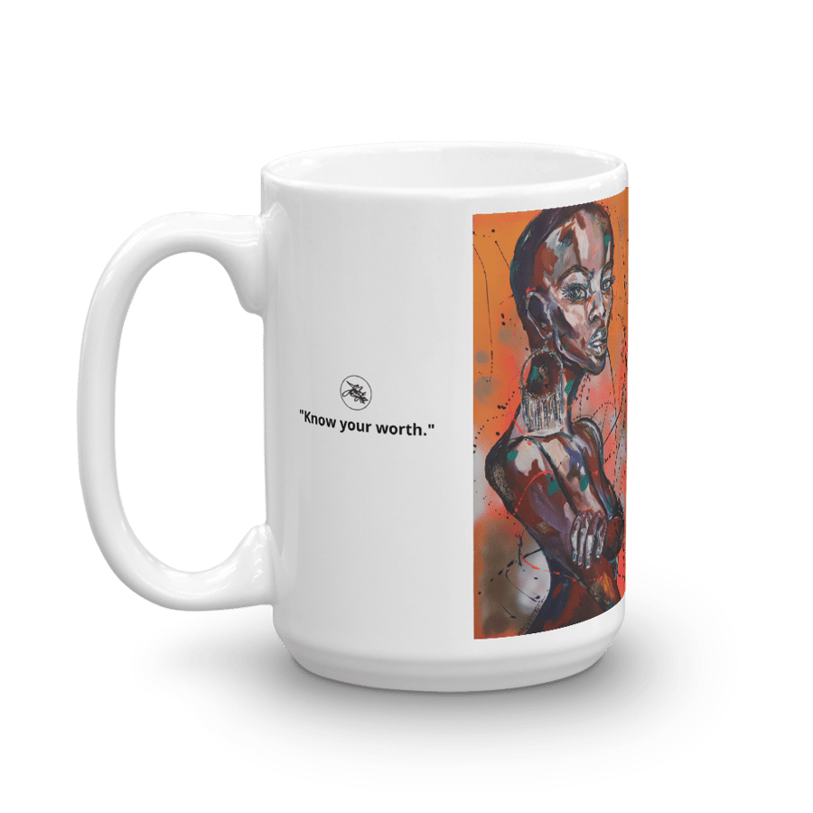 Image of "Know Your Worth" Coffee Mug