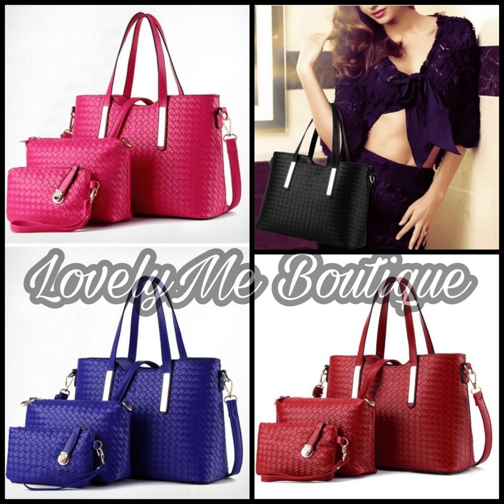 Image of High Fashion 3 Piece Bag