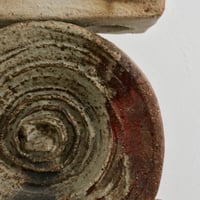 Image 5 of Set of Two Bernard Rooke Studio Ceramic Totem Lamps, England, 1960s