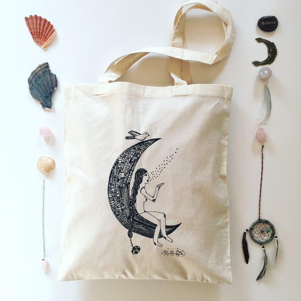 Image of Tote Bag *Woman Moon*