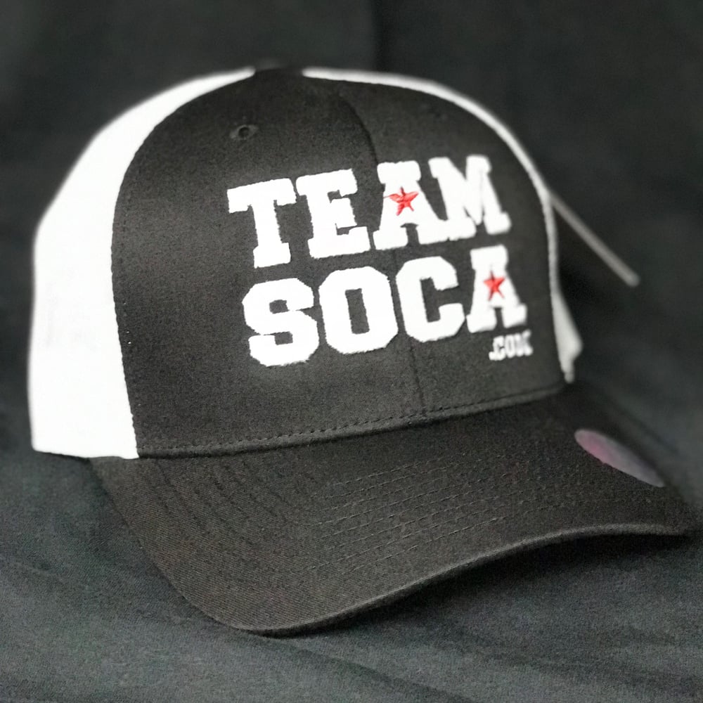 Image of Team Soca Version 1 - Mesh Trucker Snap Back Hat