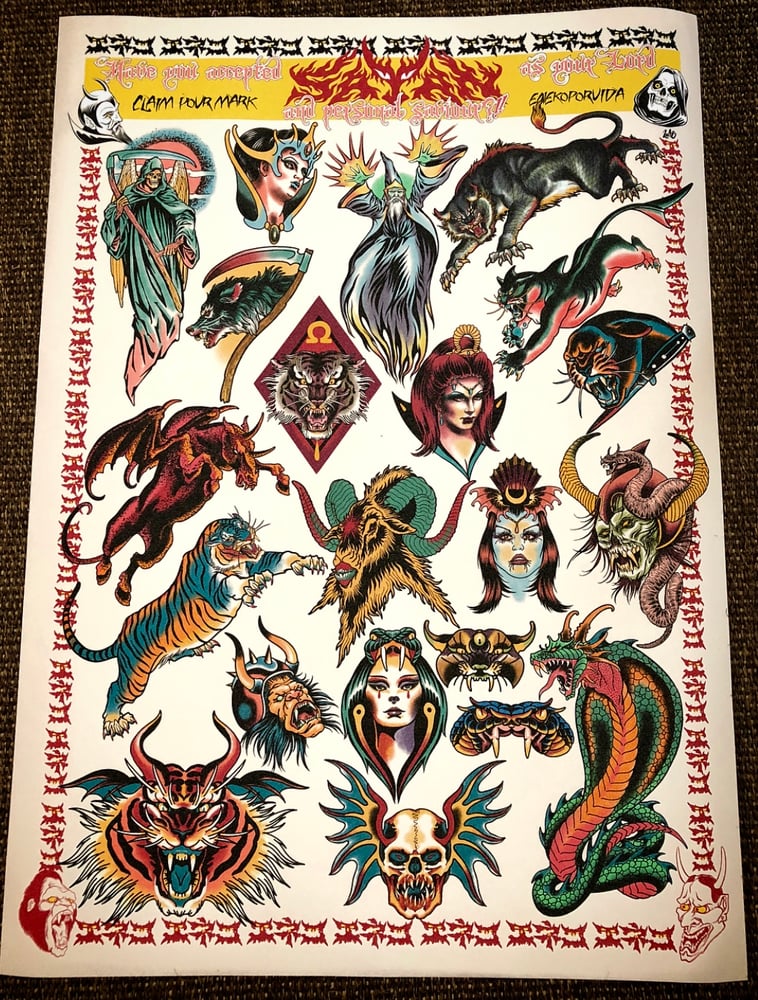 Image of 70s TATTOO FLASH