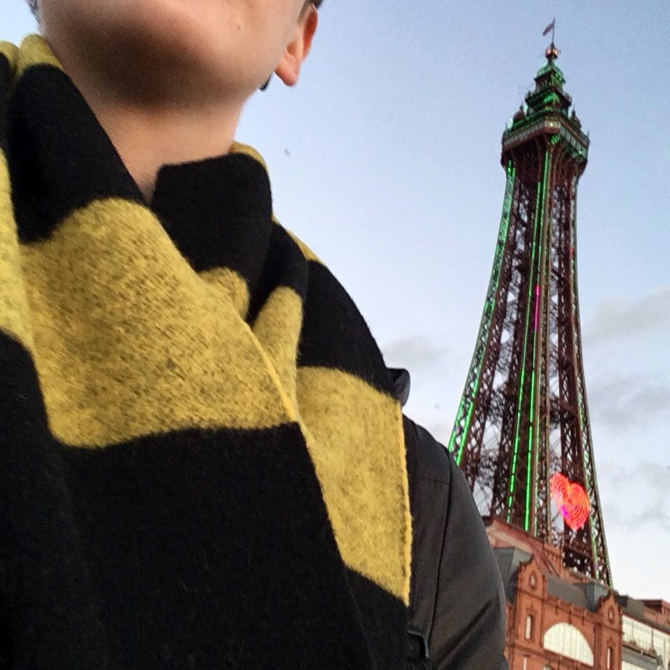 Image of LOMAX BEE STRIPE WOOL SCARF by Ollie + Fred 