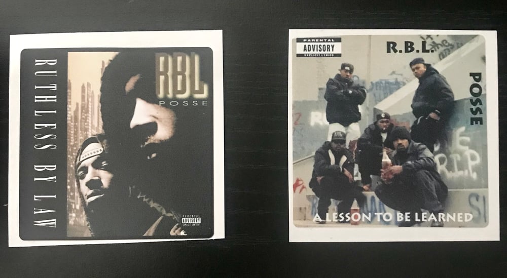 RBL Album Cover Stickers