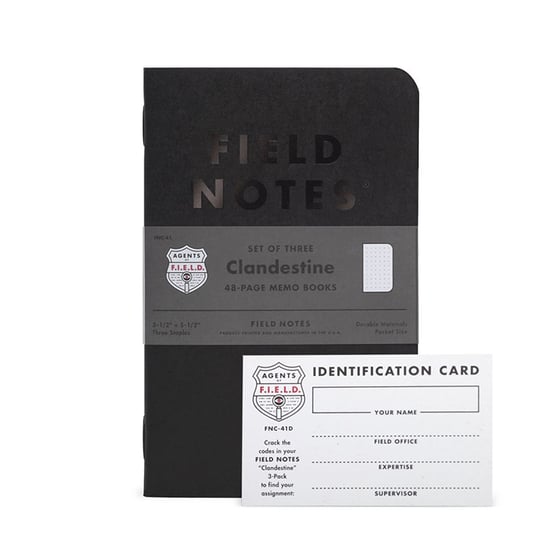 Image of Field Notes - Clandestine