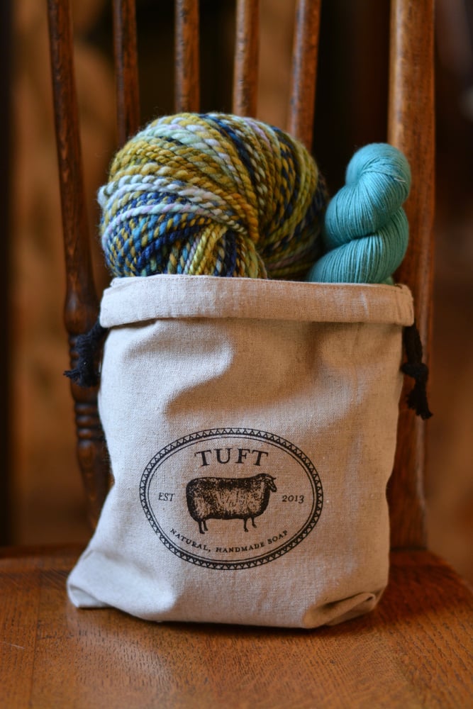 Image of Linen Drawstring Bags