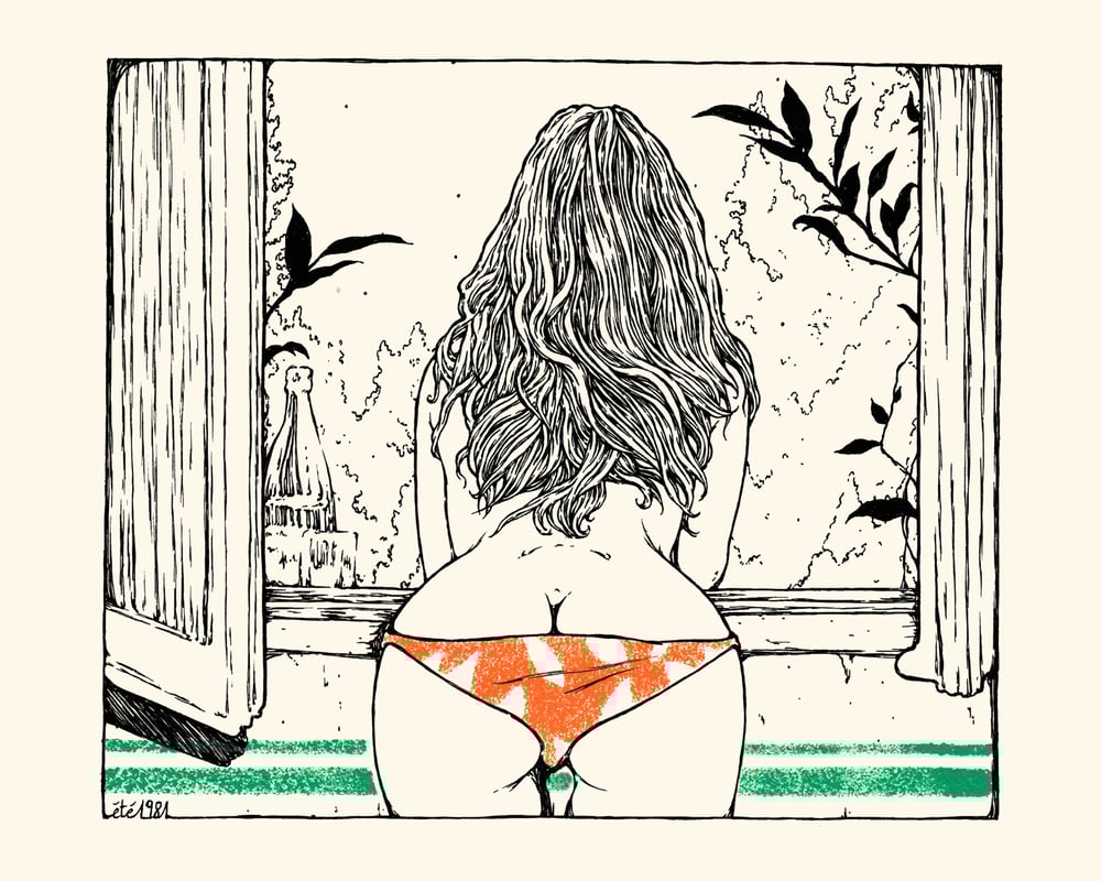 Image of CHAMBRE AVEC VUE 50x40 cm