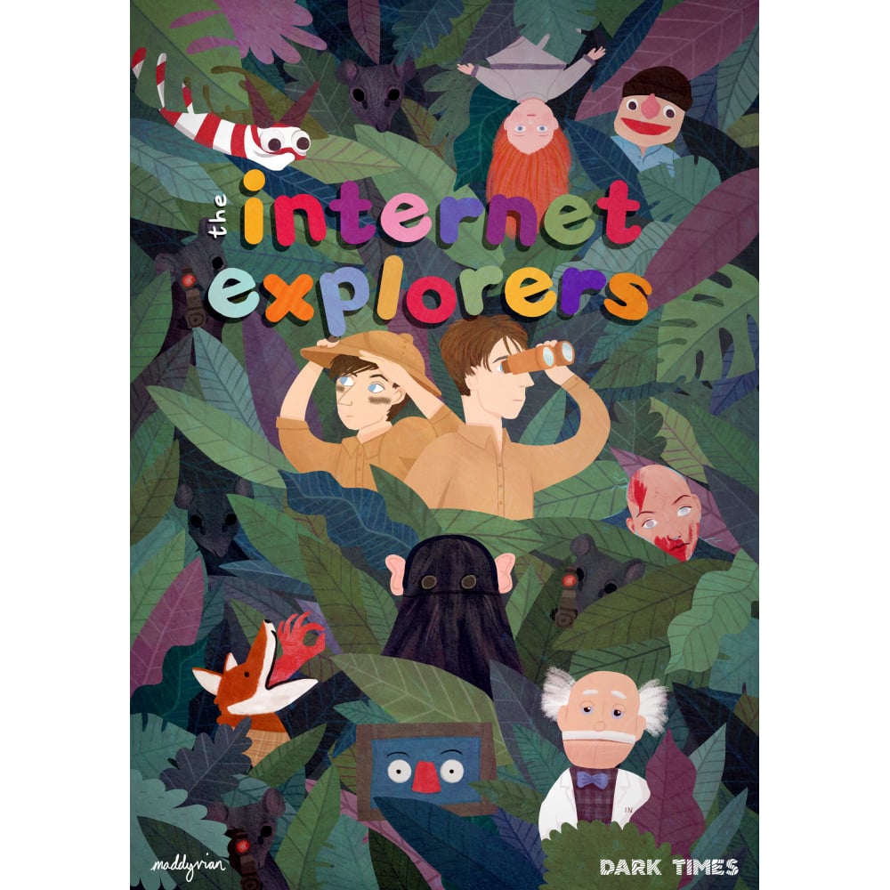 Image of THE INTERNET EXPLORERS Legacy Poster