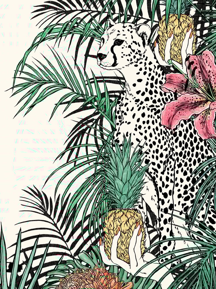 Image of GUEPARD 1 30x40 cm