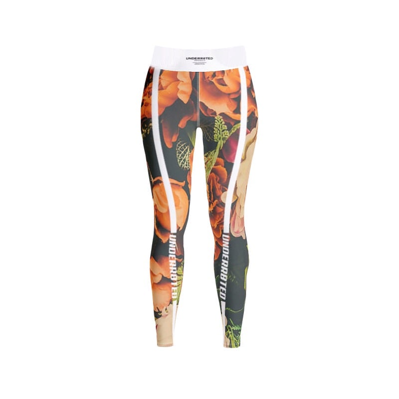 Image of Floral Underr8ted Yoga Pants