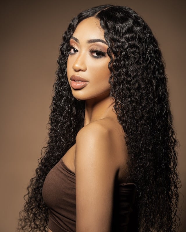 Image of Premium Raw Deep Curly Wigs