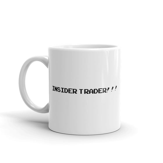 Image of insider trader mug