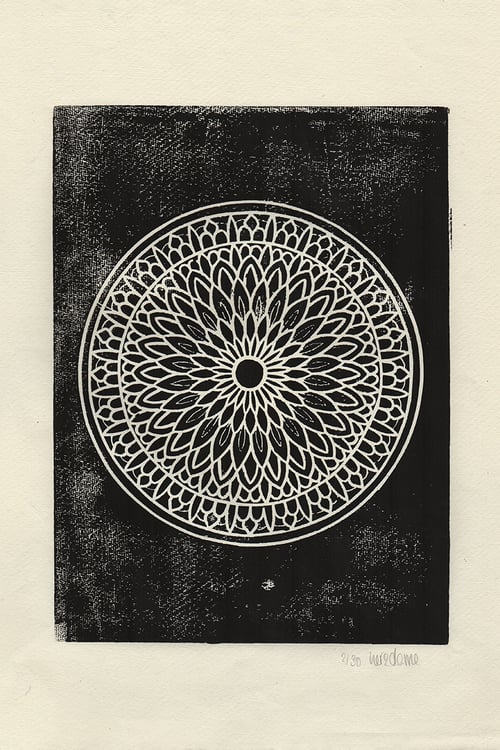 Image of Circle Mandala Print