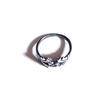 Image 3 of Wallflower ring in sterling silver or gold