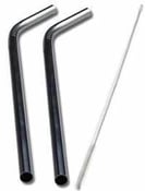Image of Stainless Steel Smoothie Straws