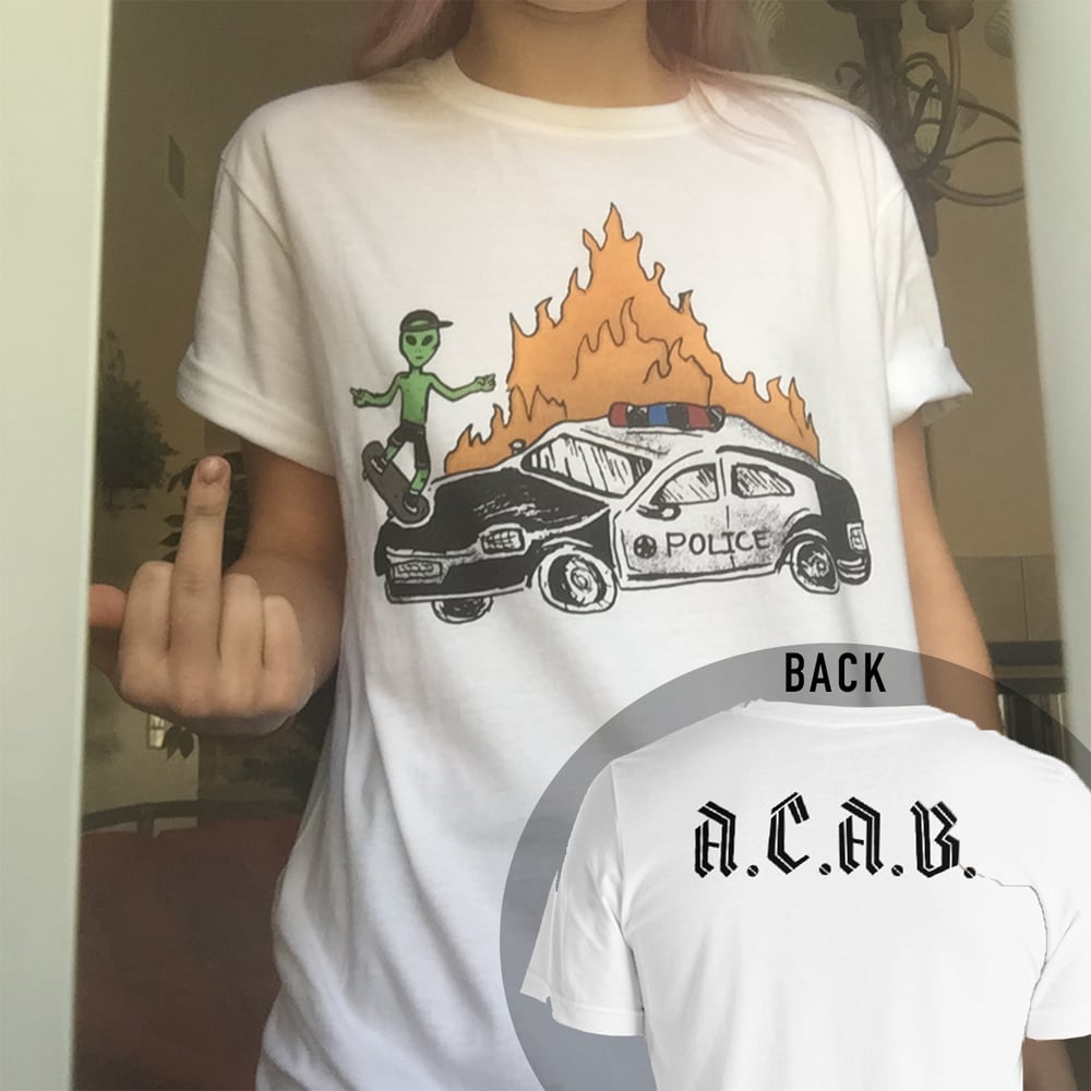 Image of A.C.A.B. Alien T-Shirt