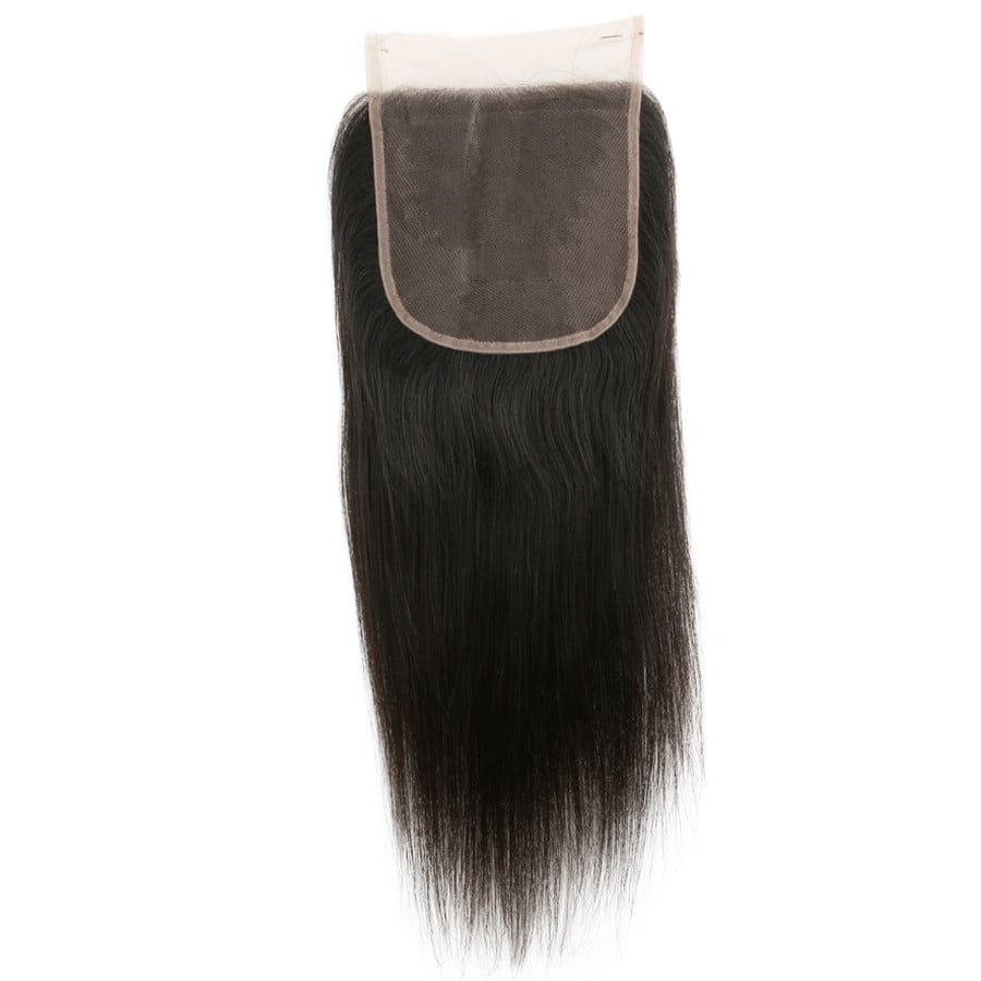 5x5 Peruvian Perfectly Straight Closure Castle Hair Co