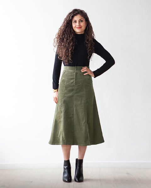 Image of SALIDA SKIRT (PDF)