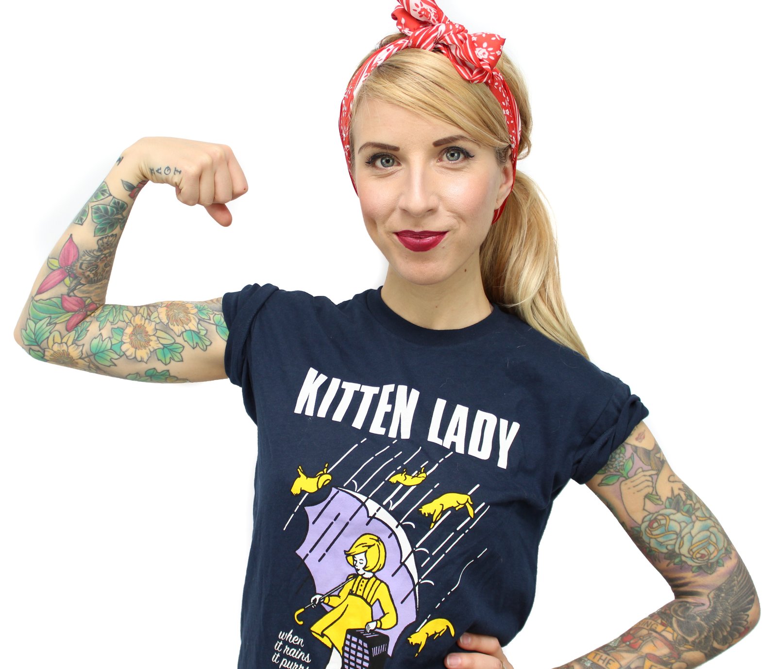 kitten lady shirt