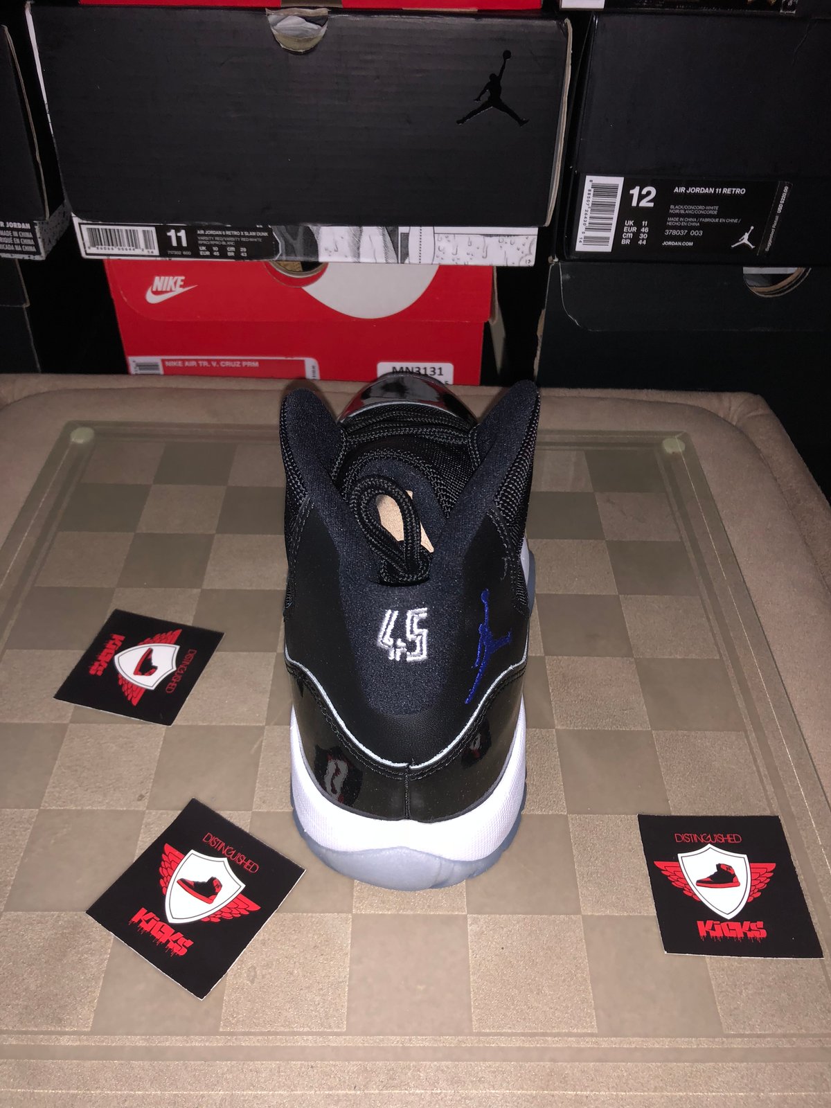 air jordan 11 retro bg space jam