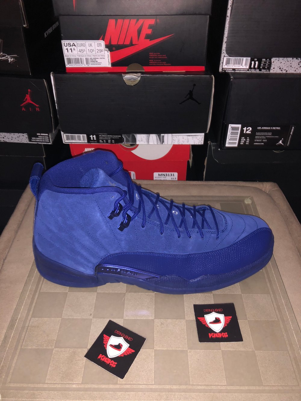 Jordan 12 deep sales royal