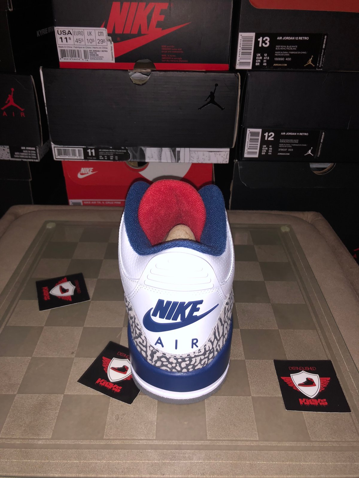 fake jordan true blue 3