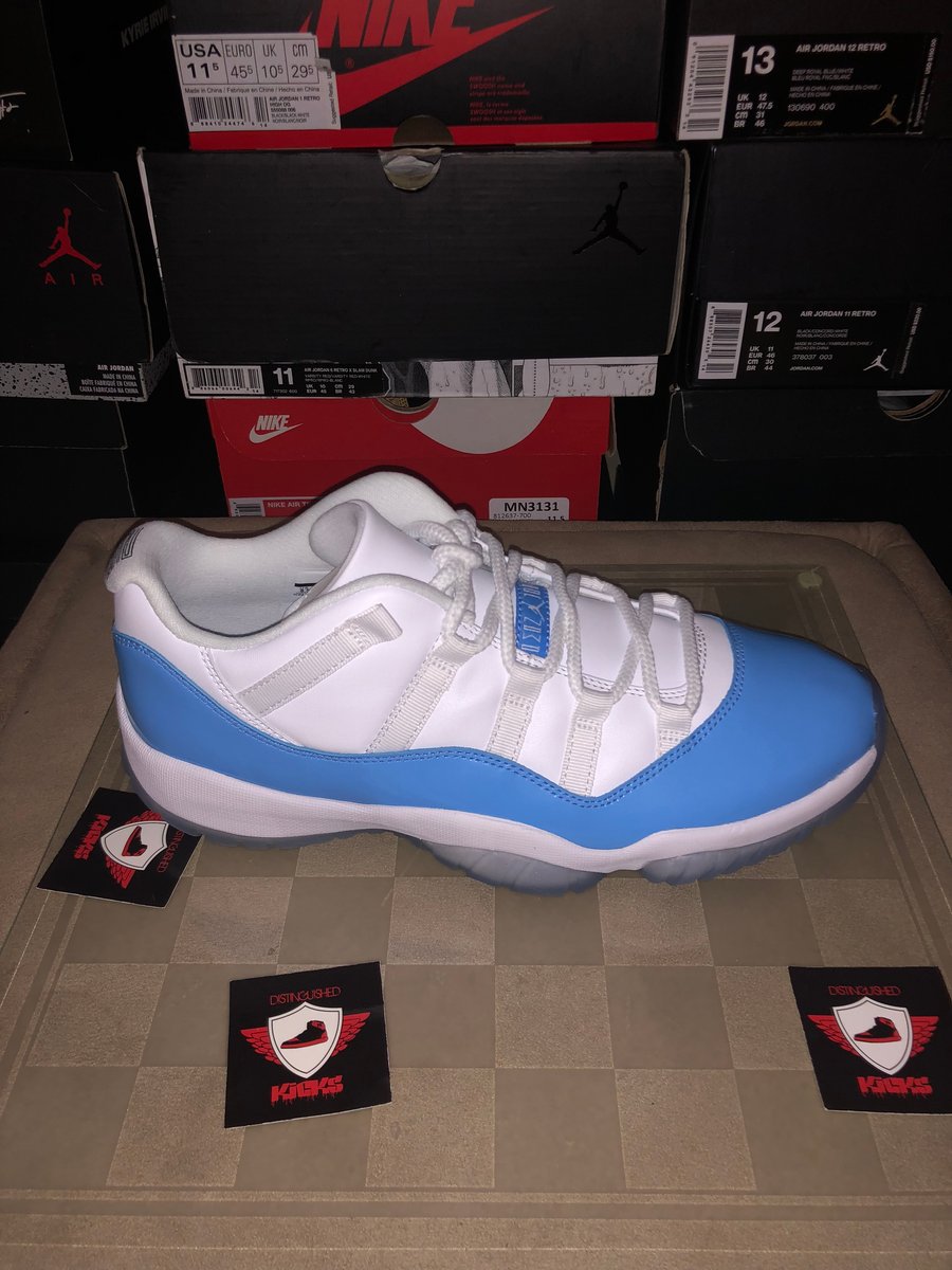 Air jordan 11 retro low carolina online