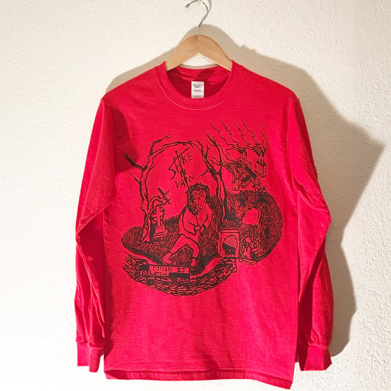 Image of #366 - Spike in Vain Test Print Longsleeve - Small