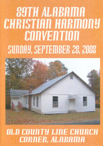 Image of 89th Alabama Christian Harmony Convention - Sunday - 3 CD set