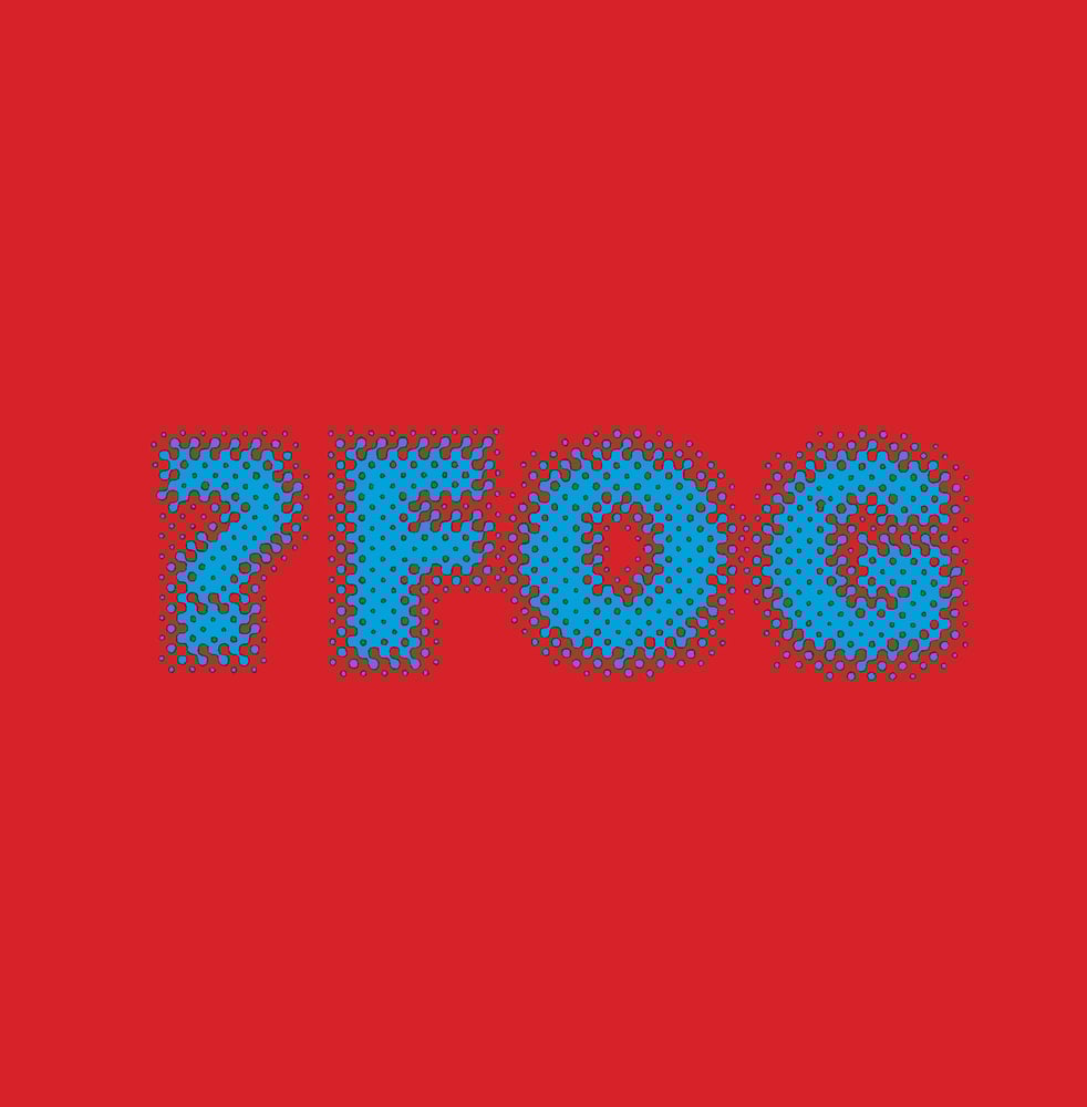Image of BP-005 ?Fog '7-inch Round Black Thing' 7" EP
