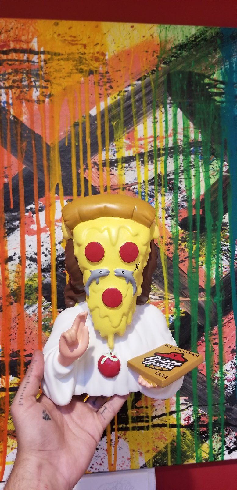 Jumbo Cheesus Crust Vinyl bank | Pizzaboyzzz™