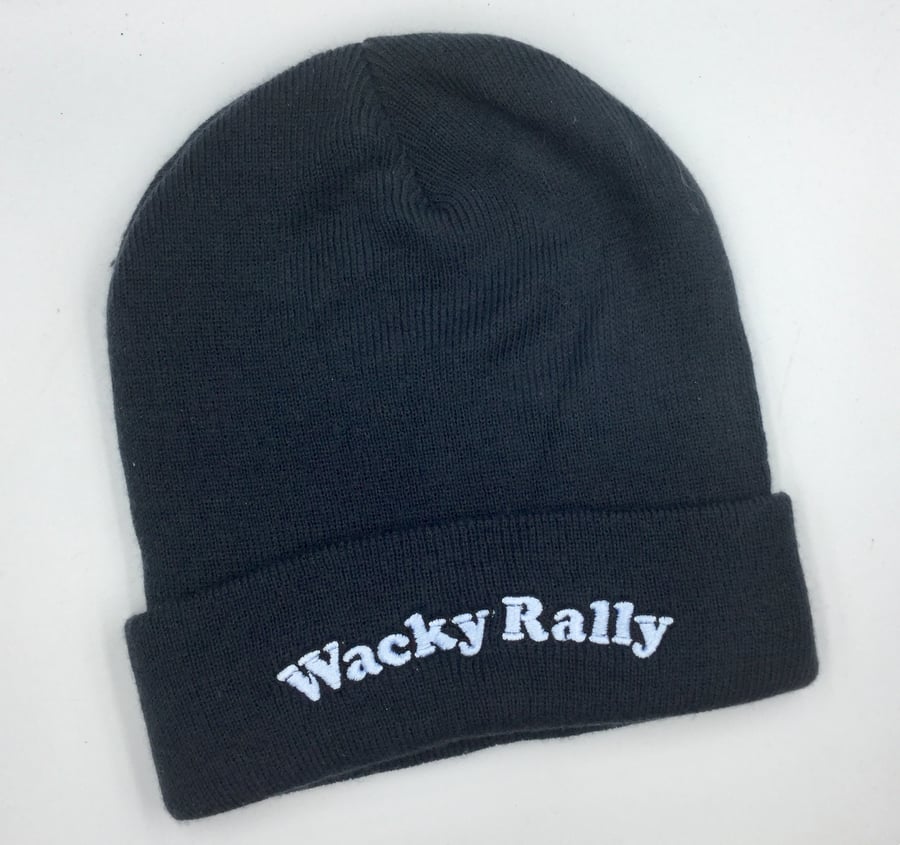 Image of Wacky Beanie in French Navy