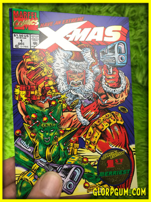 Extreme X-MAS #1 Special Gold Foil Collectors Edition Holiday Cards!