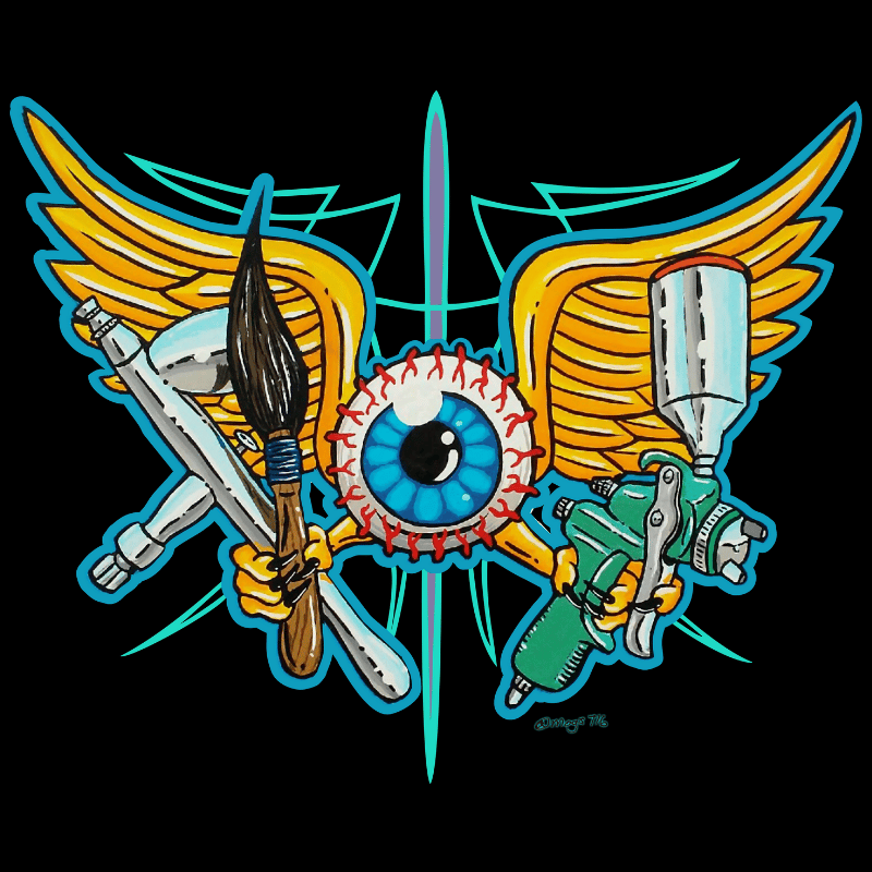 Image of Flying Eyeball Tools of the Trade T-Shirt